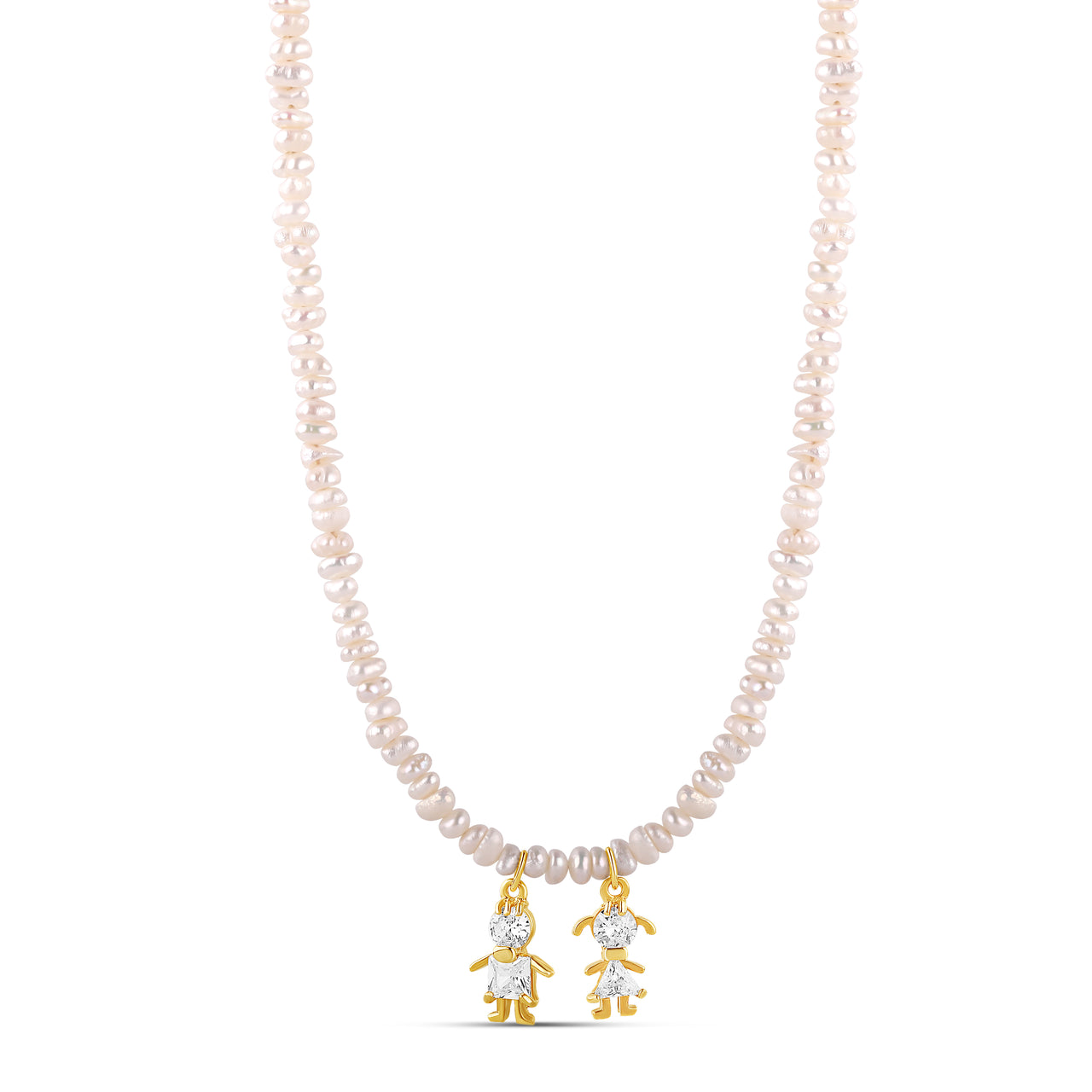 Kids Emoji Pearl Necklace