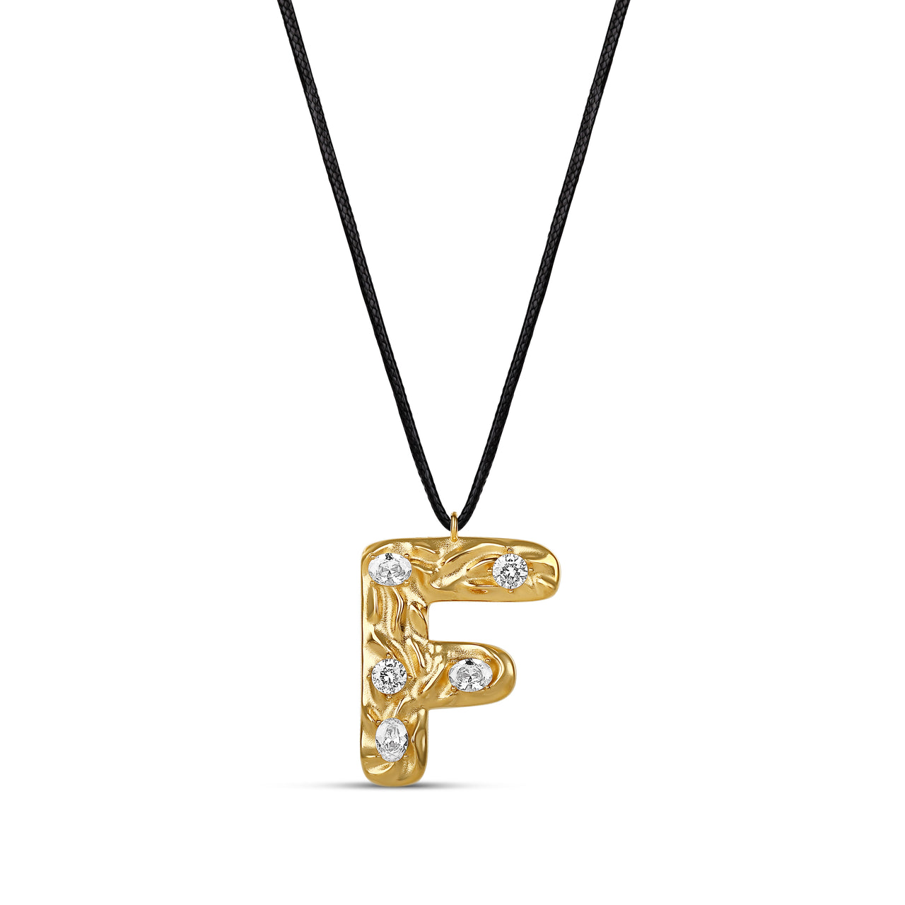 Personalized Statement Initial Necklace