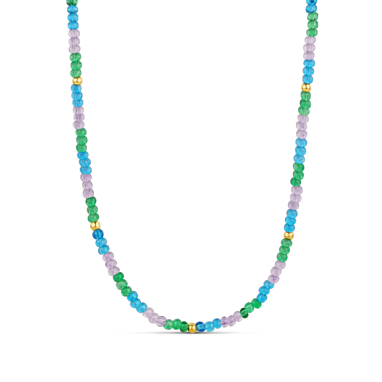 The Beaded Charm Necklace